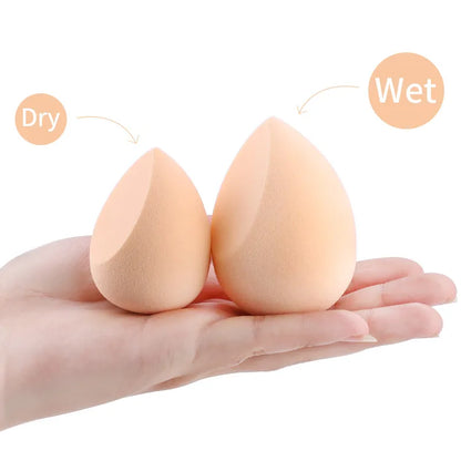 Makeup Sponge Marbling Water-drop Shape Foundation Concealer Sponges Dry Wet Mix Powder Cosmetic Puff Make Up Accessories