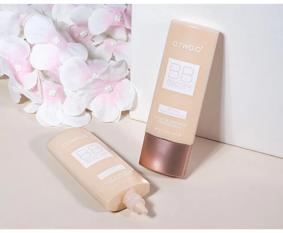 Wholesale O.TWO.O Makeup Base BB Cream Natural Whitening Cream Waterproof Make Up Liquid Foundation Professional White Cosmetics