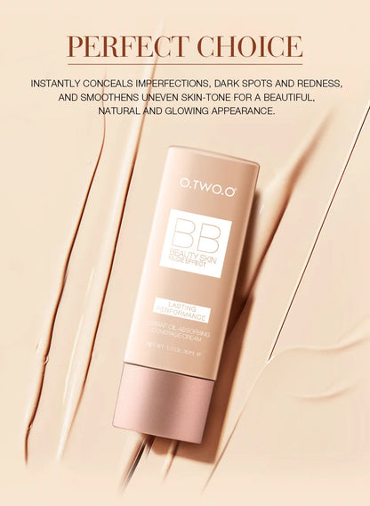 Wholesale O.TWO.O Makeup Base BB Cream Natural Whitening Cream Waterproof Make Up Liquid Foundation Professional White Cosmetics