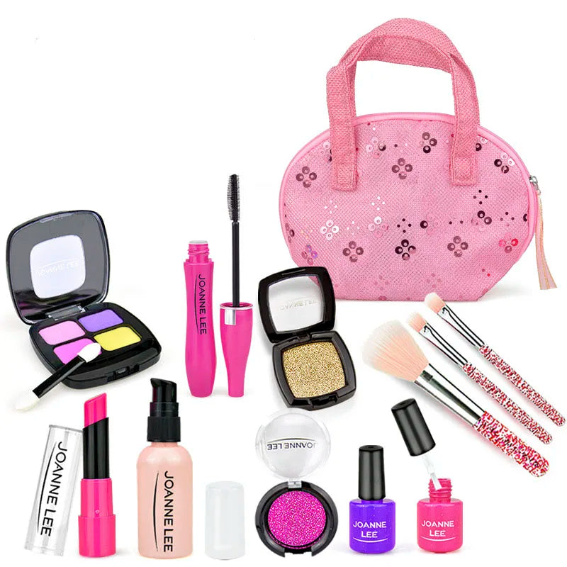 Kids Toys Simulation Cosmetics Set Pretend Play Makeup Toys for Girls Play House Simulation Make up Educational Toys Gifts