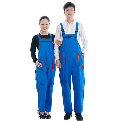 New 2025 Work Overall Uniform Men Women Working Coveralls Welding Suit Car Repair Workshop Mechanic Plus Size Clothes