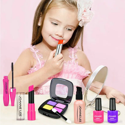 Kids Toys Simulation Cosmetics Set Pretend Play Makeup Toys for Girls Play House Simulation Make up Educational Toys Gifts