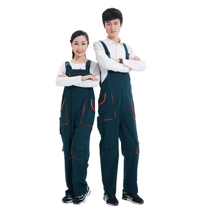 New 2025 Work Overall Uniform Men Women Working Coveralls Welding Suit Car Repair Workshop Mechanic Plus Size Clothes