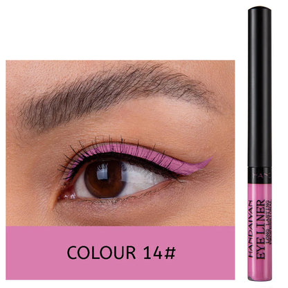 UV Light Neon Eyeliner Pen Eyes Makeup Red Waterproof Liquid Color Eye Liner Pencil Make Up Cosmetics Yellow Matte Purple Pen