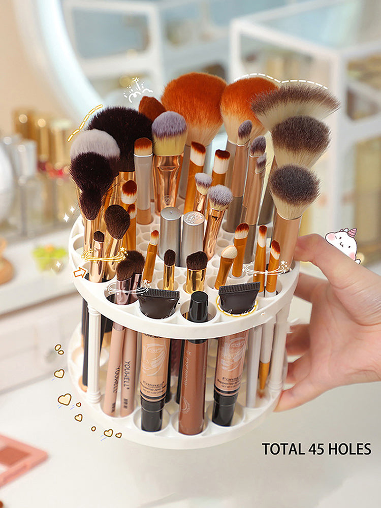 Cosmetic Multifunction Large-Capacity For Make-up Brush Storage Box Table Organizer Make Up Tools Pen Storage Holder