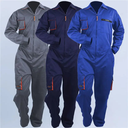 New 2025 Work Overall Uniform Men Women Working Coveralls Welding Suit Car Repair Workshop Mechanic Plus Size Clothes