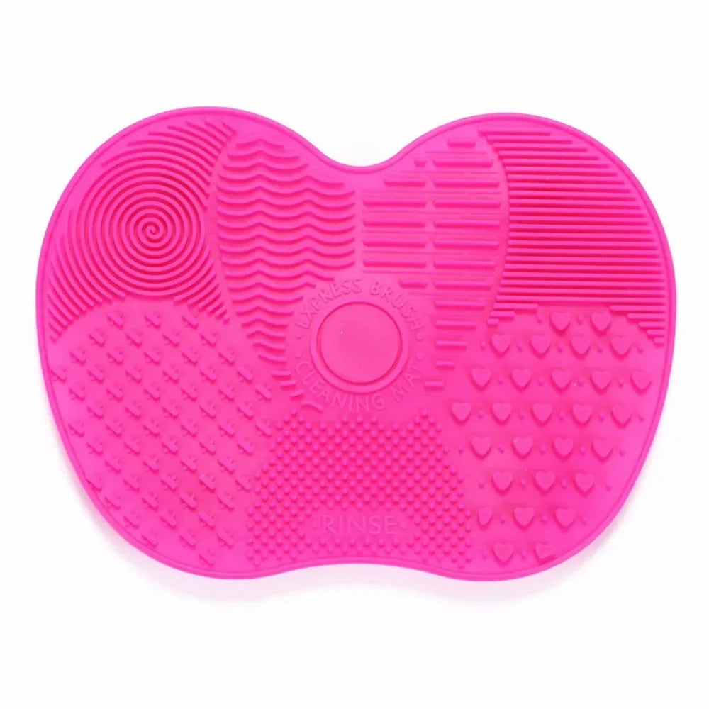 Silicone Brush Cleaner Cosmetic Make Up Washing Brush Gel Cleaning Mat Foundation Makeup Brush Cleaner Pad Scrubbe Board